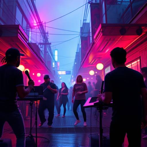 Video musical para un artista local de müsica urbana
